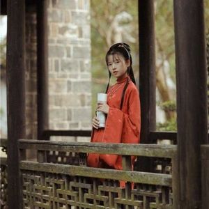 SOLD - Chinese hanfu - standing collar robe (明制交领长袄)